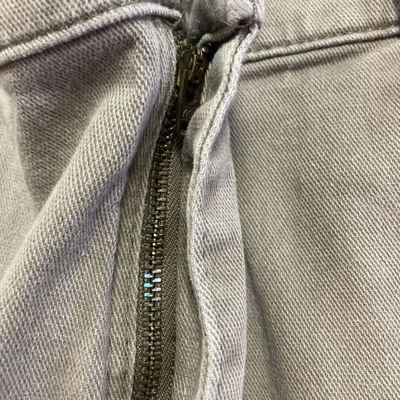 LEE Relaxed Straight Leg Jeans Size 14 Inseam 29” Gray - Picture 7 of 10